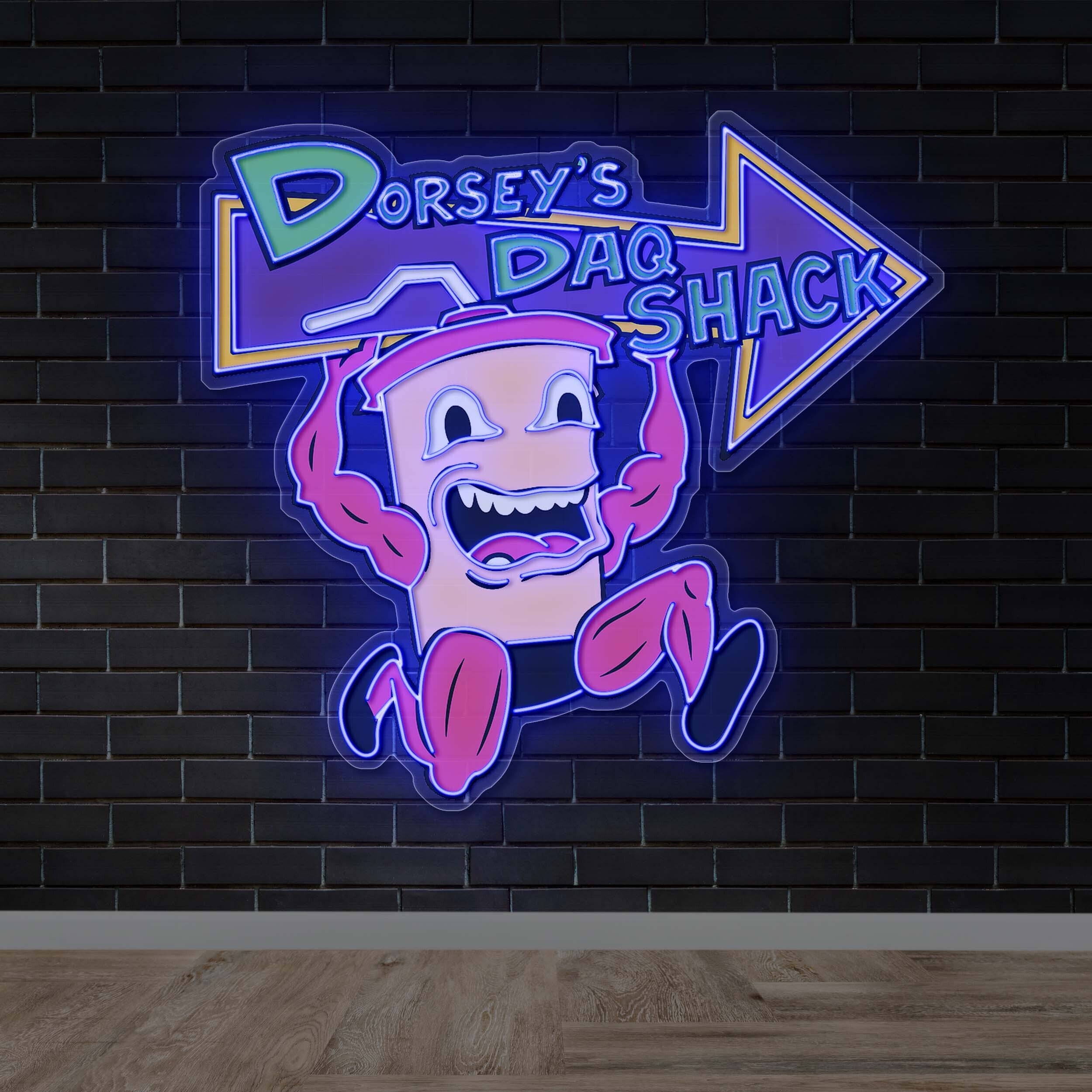 Dorsey’s Daq Shack - Premium Neon Artwork