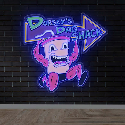 Dorsey’s Daq Shack - Premium Neon Artwork
