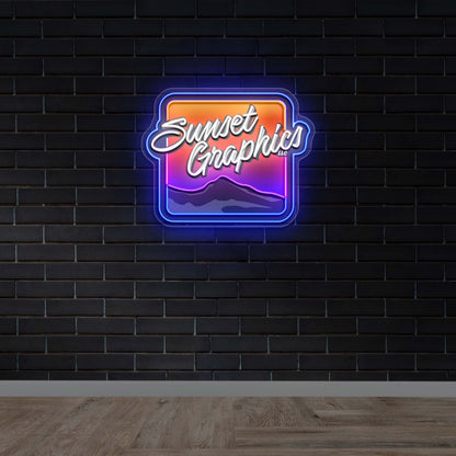 SUNSET GRAPHICS -  Premium Neon Artwork