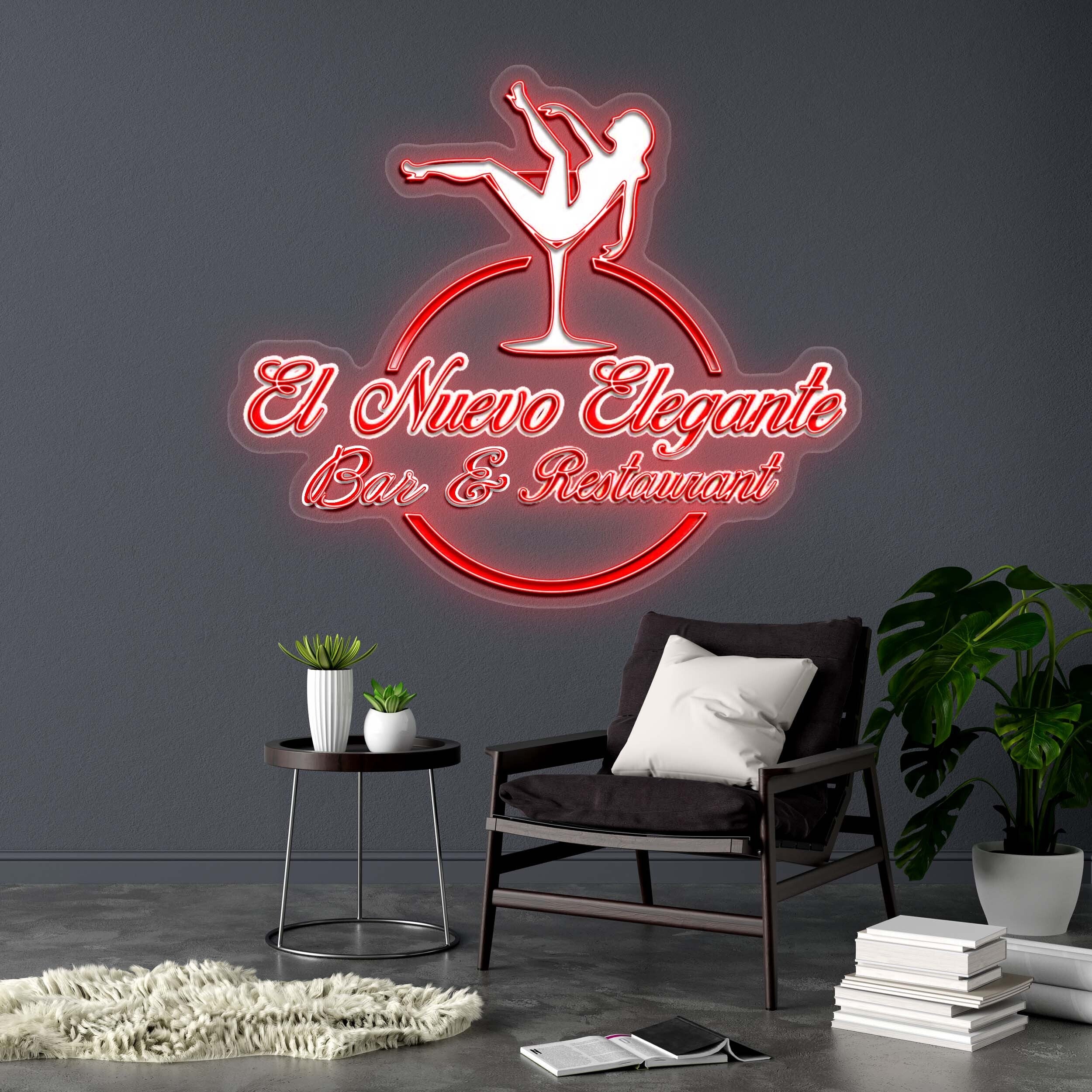 El Nuevo Elegante - Premium Neon Artwork