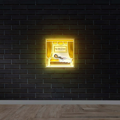 My Satin Dreams - Premium Neon Artwork