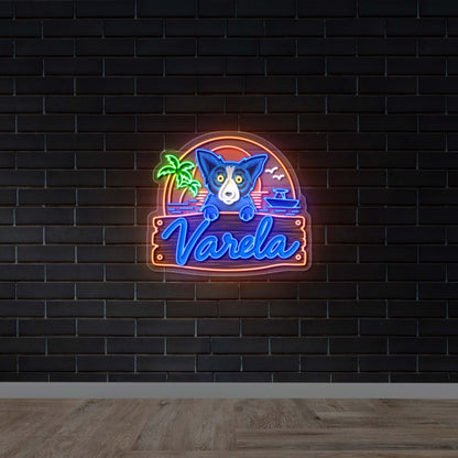 Varela - Premium Neon Artwork