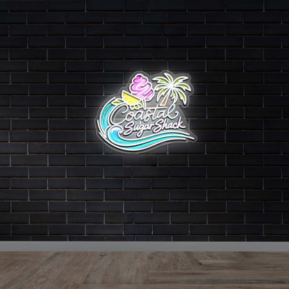 COASTAL SUGAR SHACK - Premium Neon Artwork