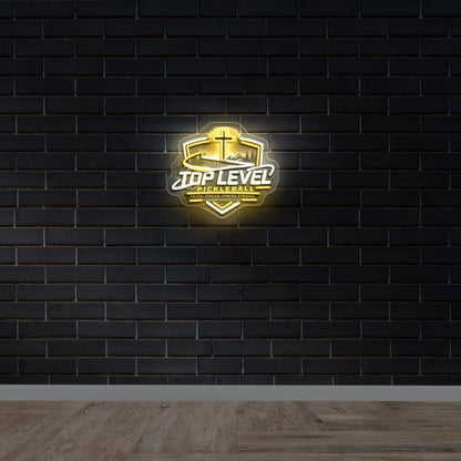 TOP LEVEL - Premium Neon Artwork