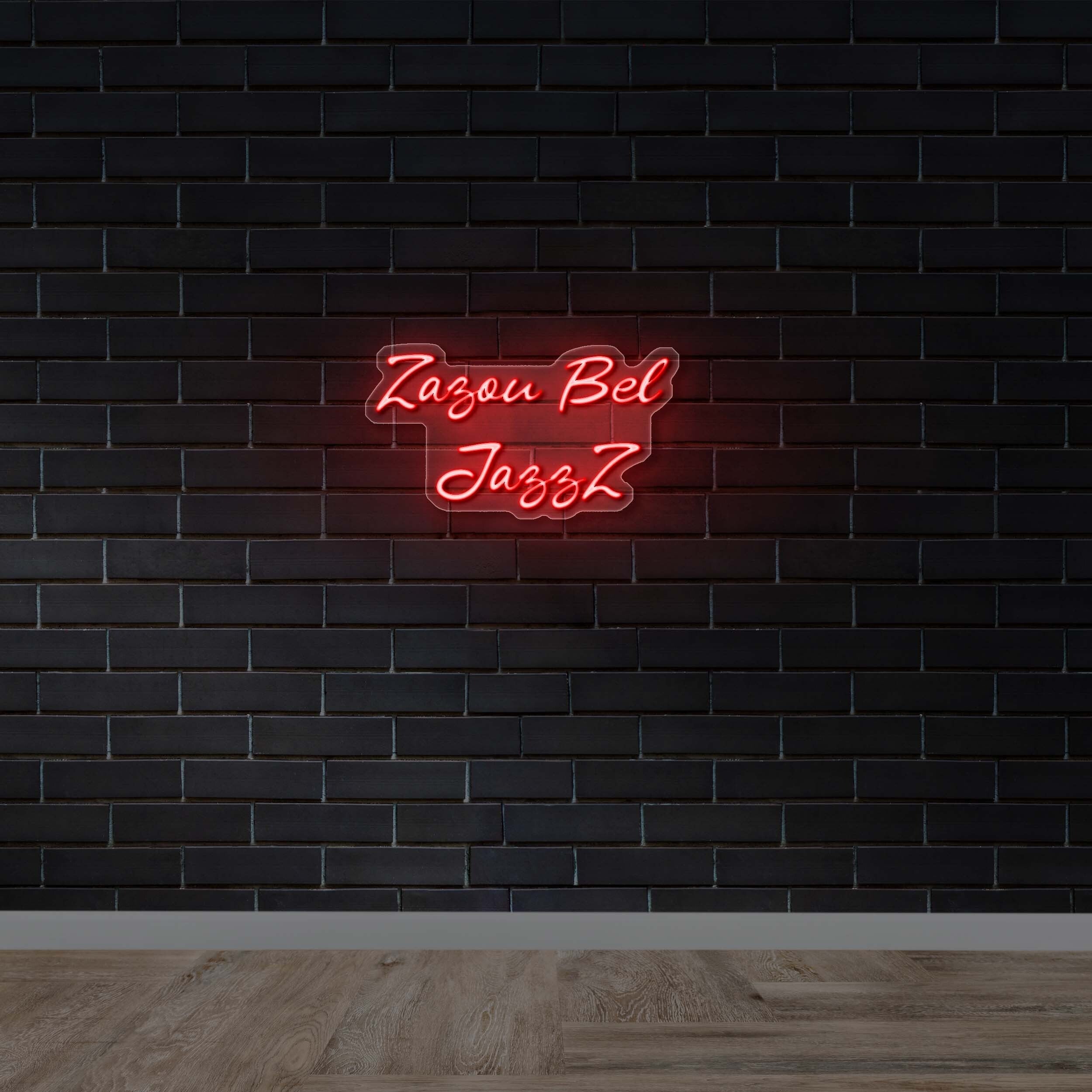 Zazou Bel JazzZ - Premium Neon Artwork