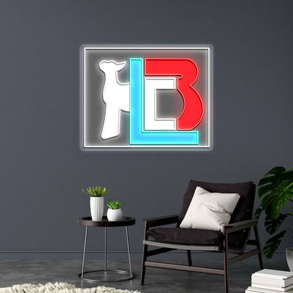 Livestock show barn logo - Premium Neon Artwork