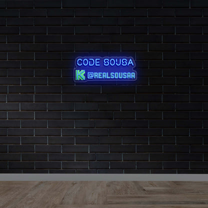 CODE SOUSA - Premium Neon Artwork