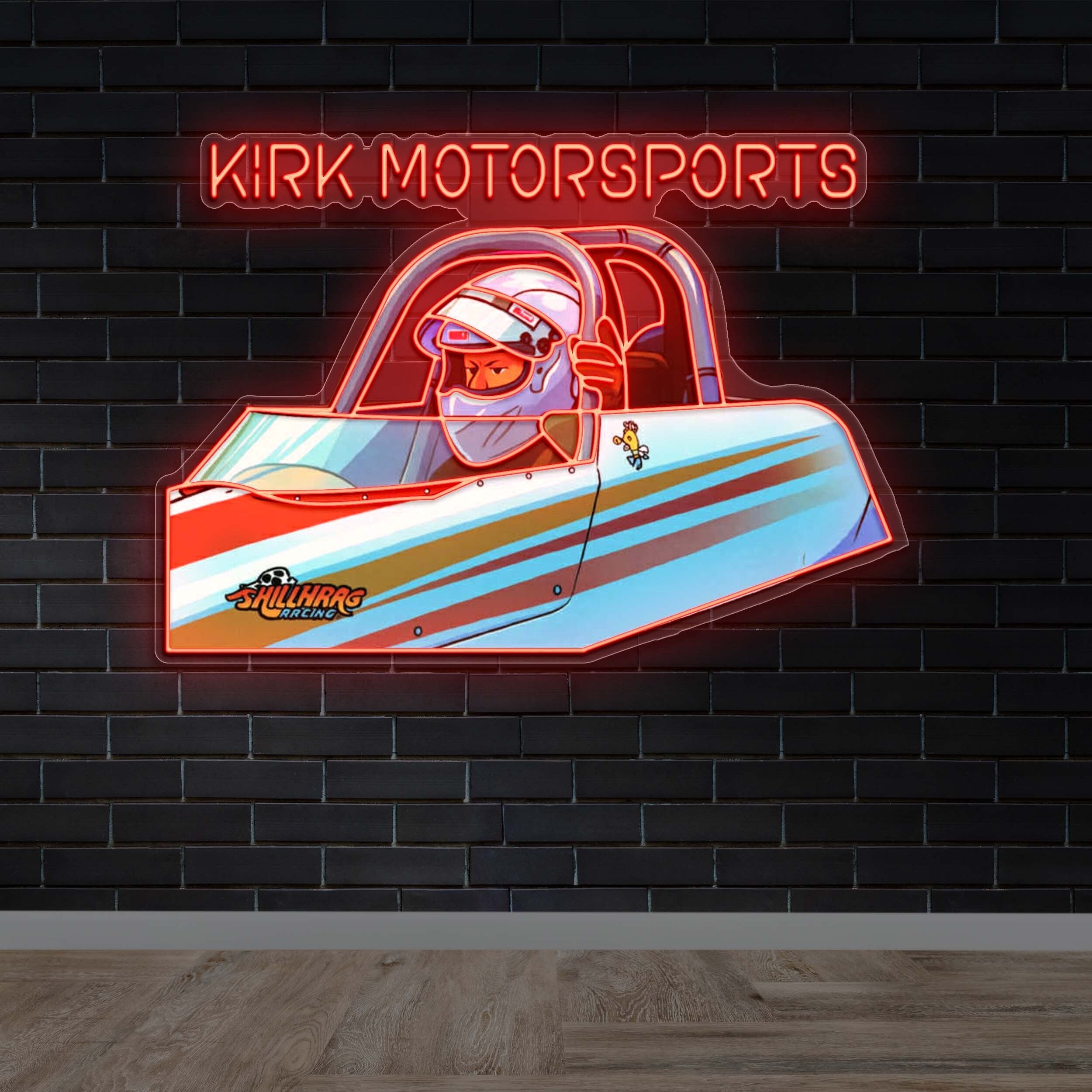 KIRK MOTORSPORTS - Premium Neon Artwork