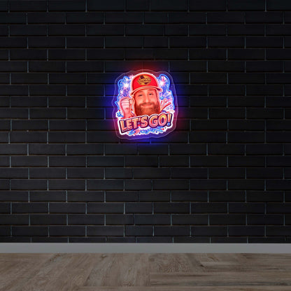 LET'S GO | 2nd Version - Premium Neon Artwork