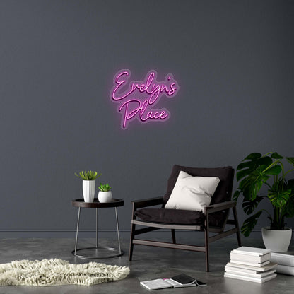Evelyn’s Place - Premium Neon Artwork