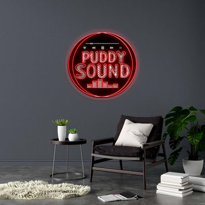 PUDDY SOUND - Premium Neon Artwork
