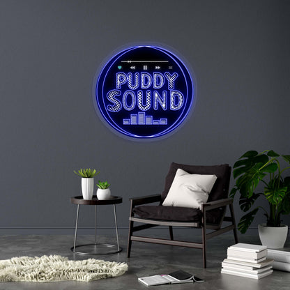 PUDDY SOUND - Premium Neon Artwork