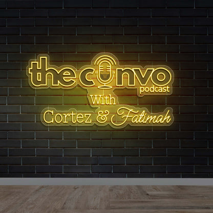 the convo podcast - Premium Neon Artwork