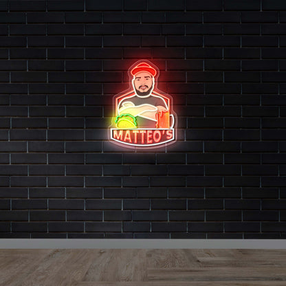 Matteo’s - Premium Neon Artwork