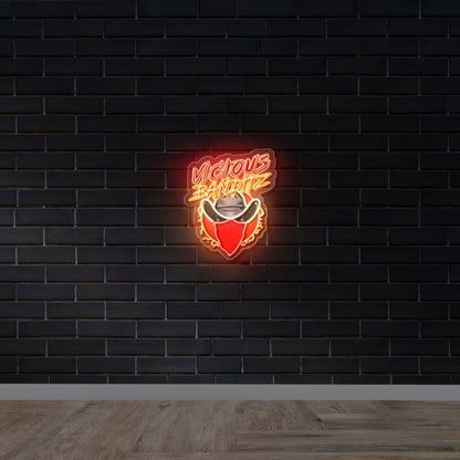 Vicious Banditz - Premium Neon Artwork