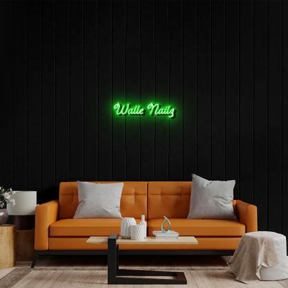 Walle Nailz - Premium Neon Artwork