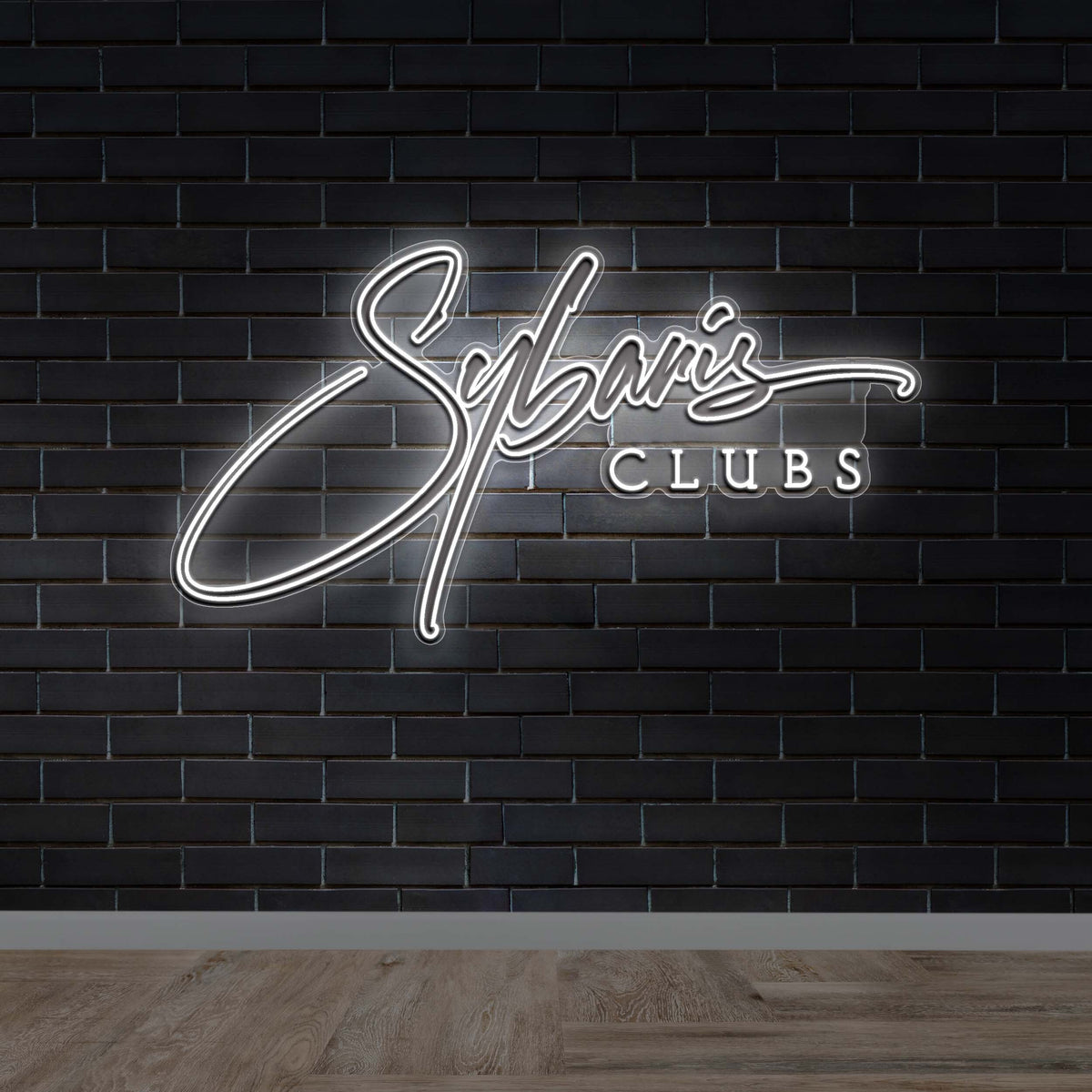 Sybarís Clubs - Premium Neon Artwork