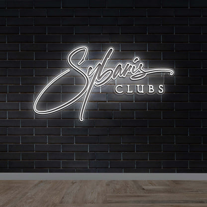 Sybarís Clubs - Premium Neon Artwork