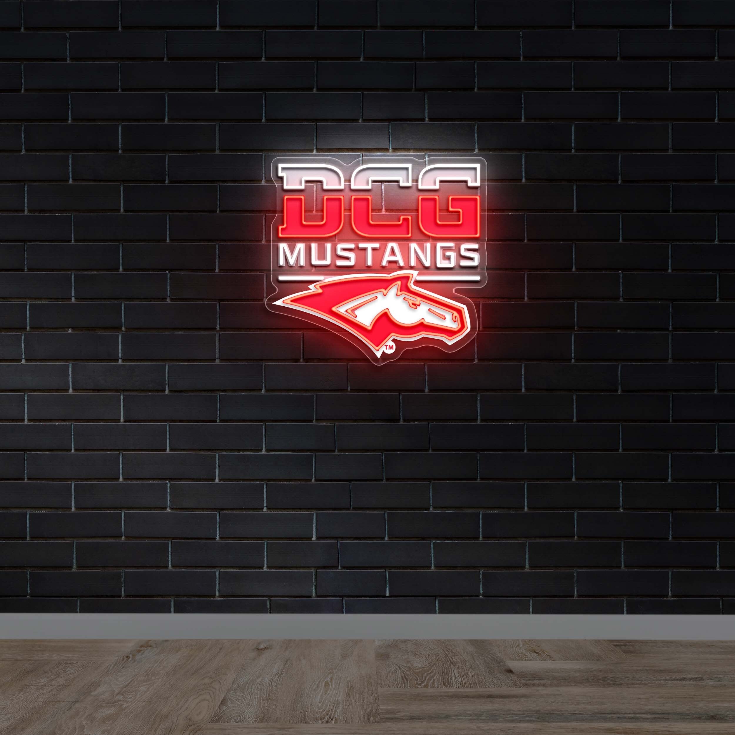 DCG Mustangs - Premium Neon Artwork