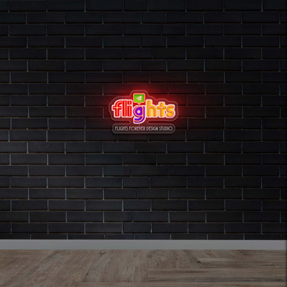 Flights - Premium Neon Artwork