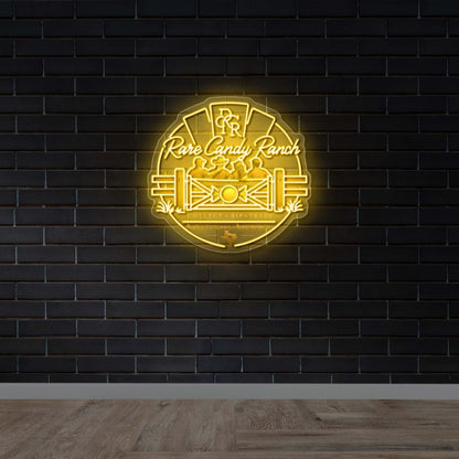 ROSE CANDY RANCH | 2nd Version - Premium Neon Artwork