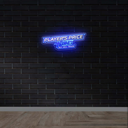 Player's Price - Premium Neon Artwork