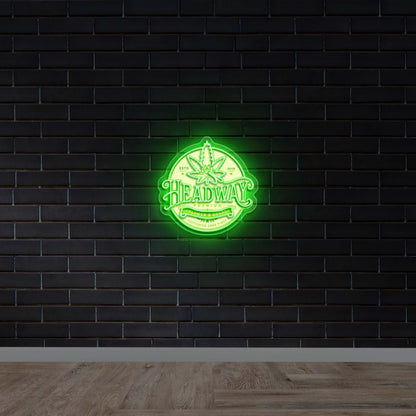 Headway - Premium Neon Artwork