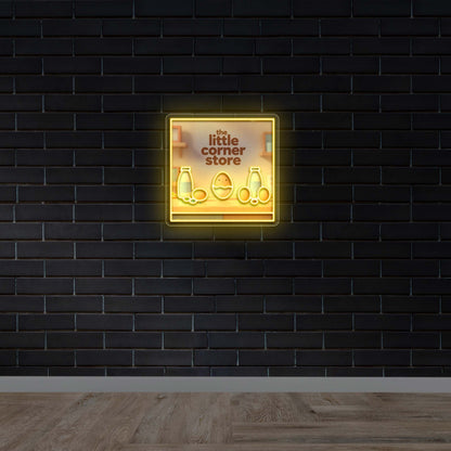 The Little Corner Store - Premium Neon Artwork