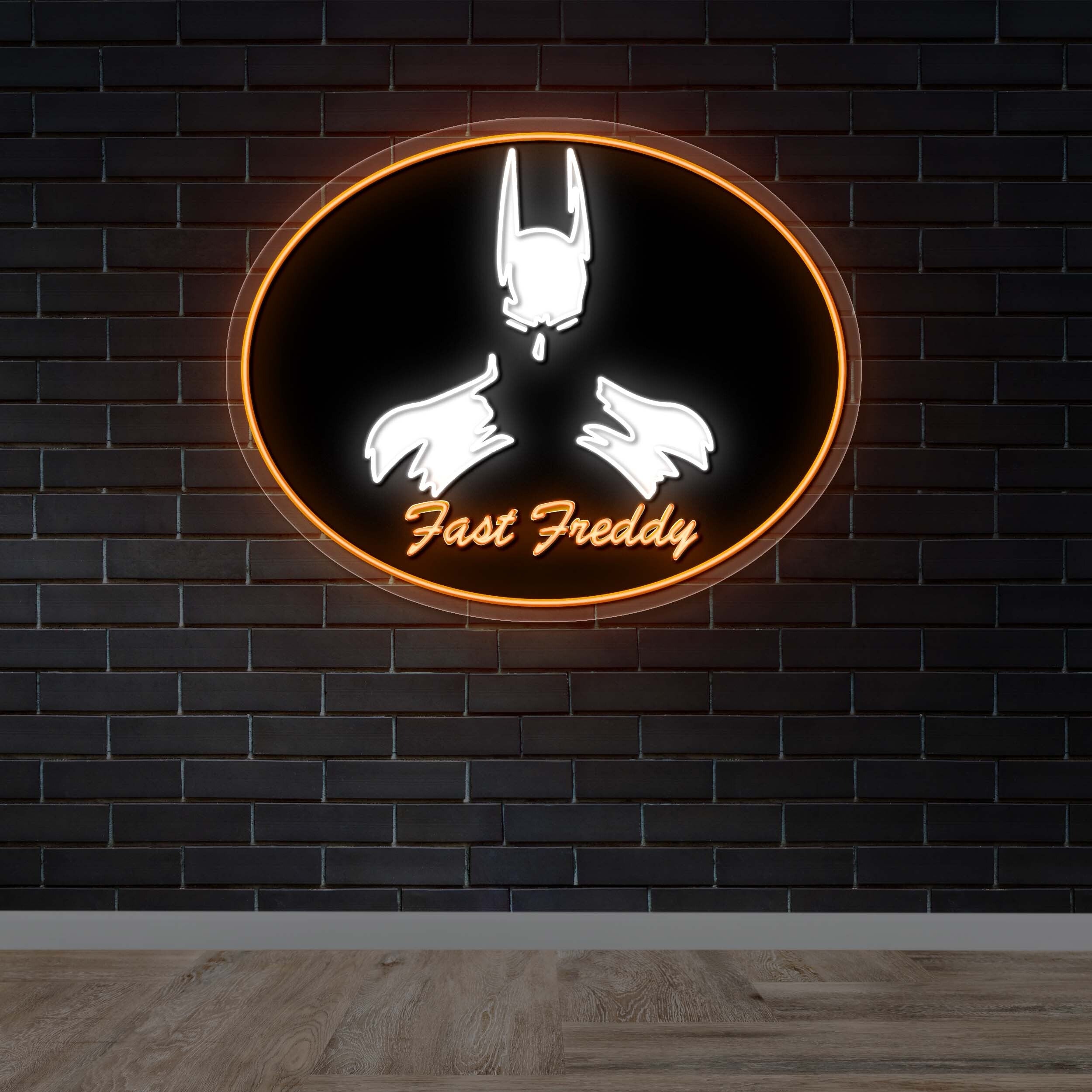 Fast Freddy - Premium Neon Artwork