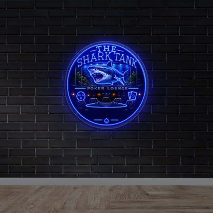 The Shark Tank - Premium Neon Artwork