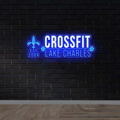 CROSSFIT LAKE CHARLES - Premium Neon Artwork