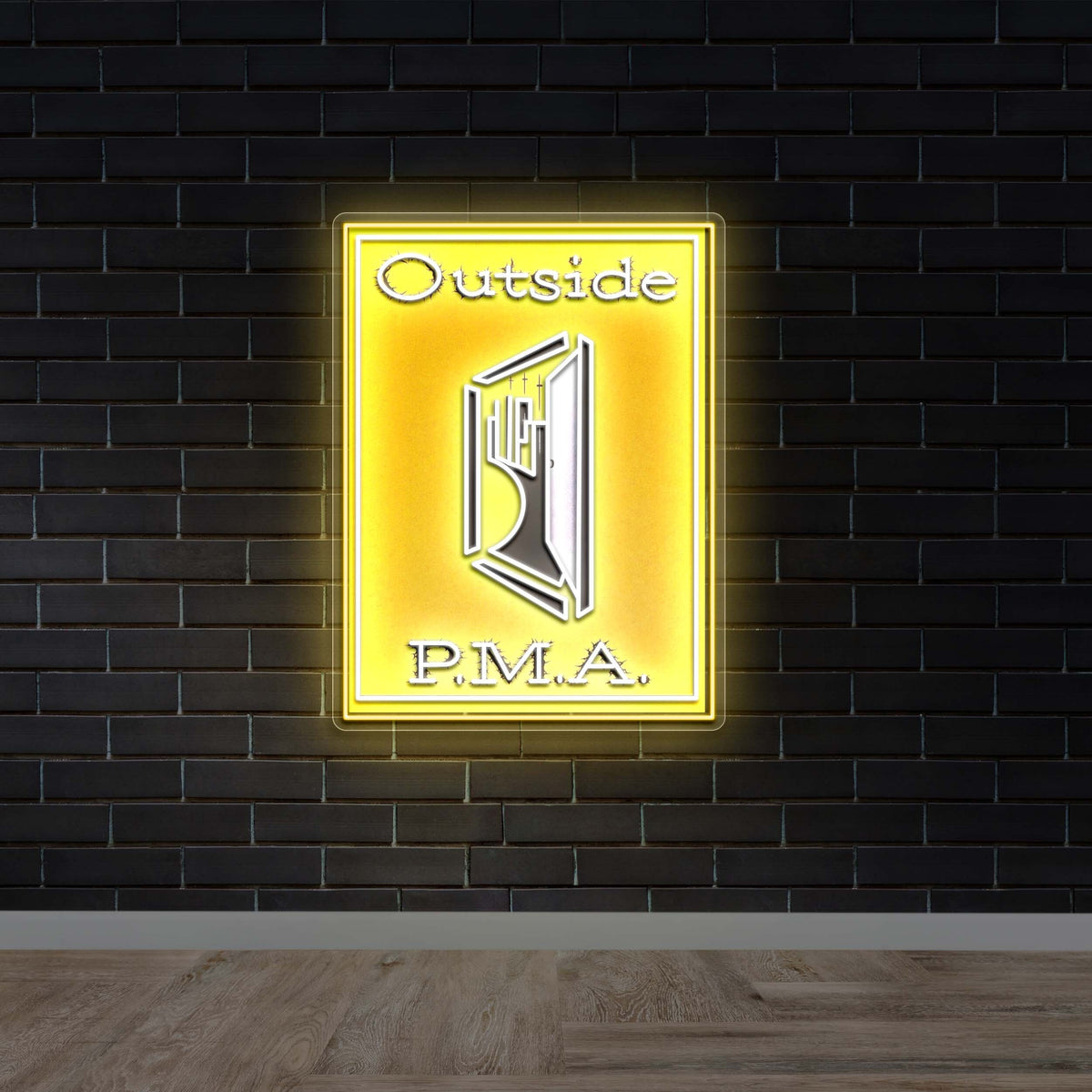 Outside P.M.A - Premium Neon Artwork