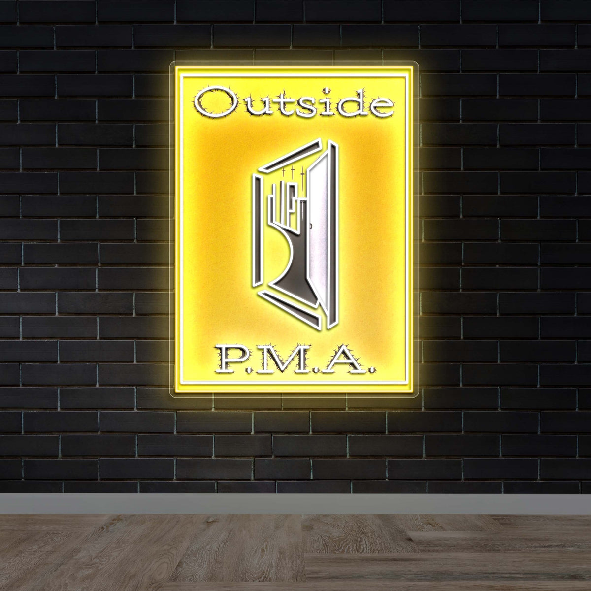 Outside P.M.A - Premium Neon Artwork
