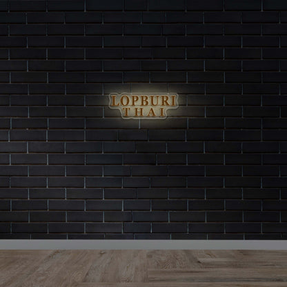 Lopburi Thai | Backlit - Premium Neon Artwork