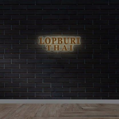 Lopburi Thai | Backlit - Premium Neon Artwork