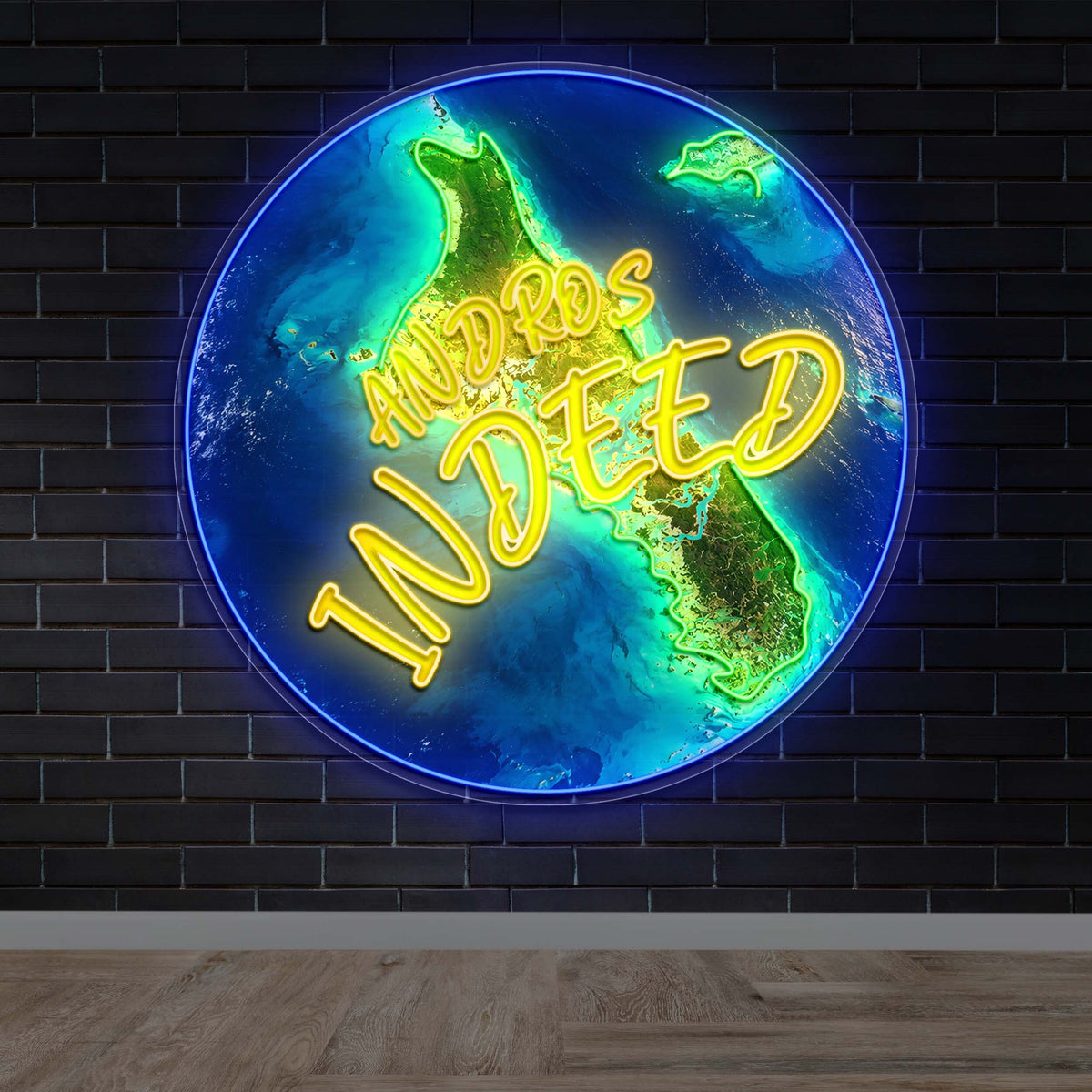 Andros Indeed - Premium Neon Artwork