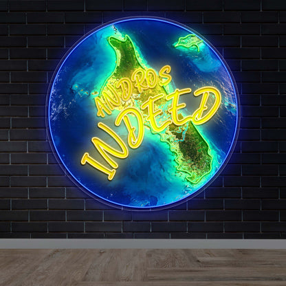Andros Indeed - Premium Neon Artwork