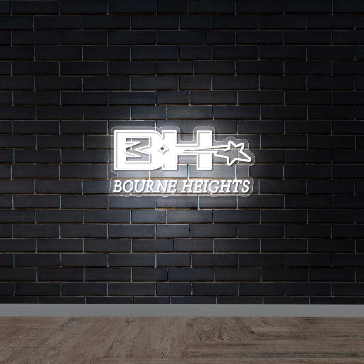 Bourne Heights - Premium Neon Artwork