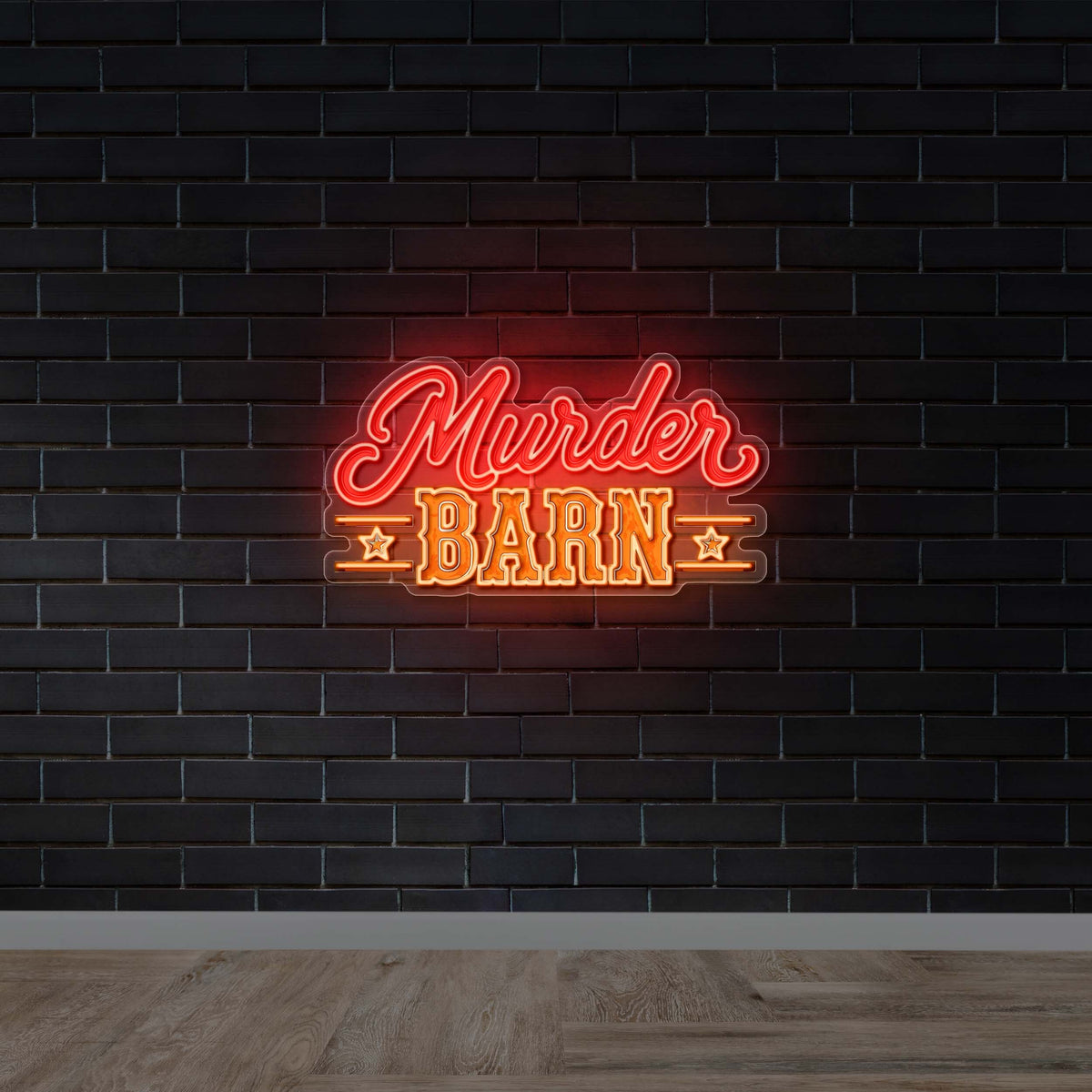 Murder Barn - Premium Neon Artwork