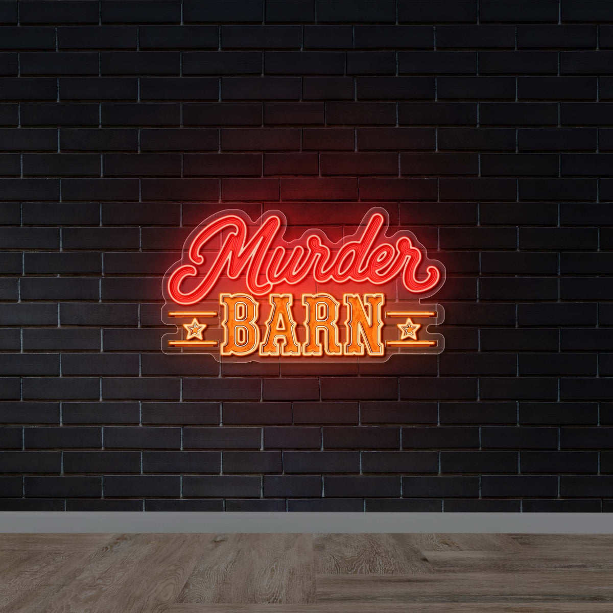 Murder Barn - Premium Neon Artwork