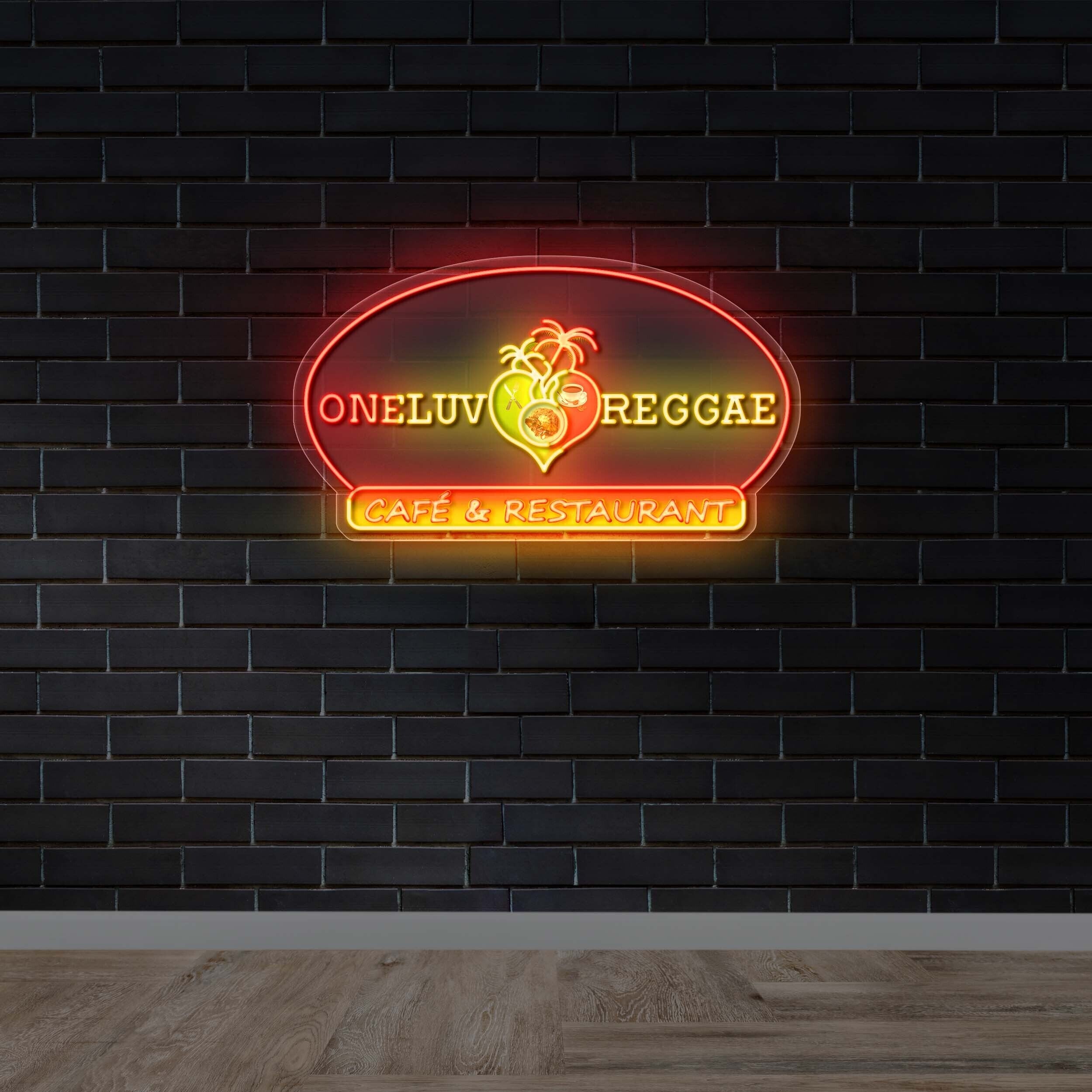 ONELUV – Premium Neon Artwork