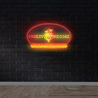 ONELUV – Premium Neon Artwork