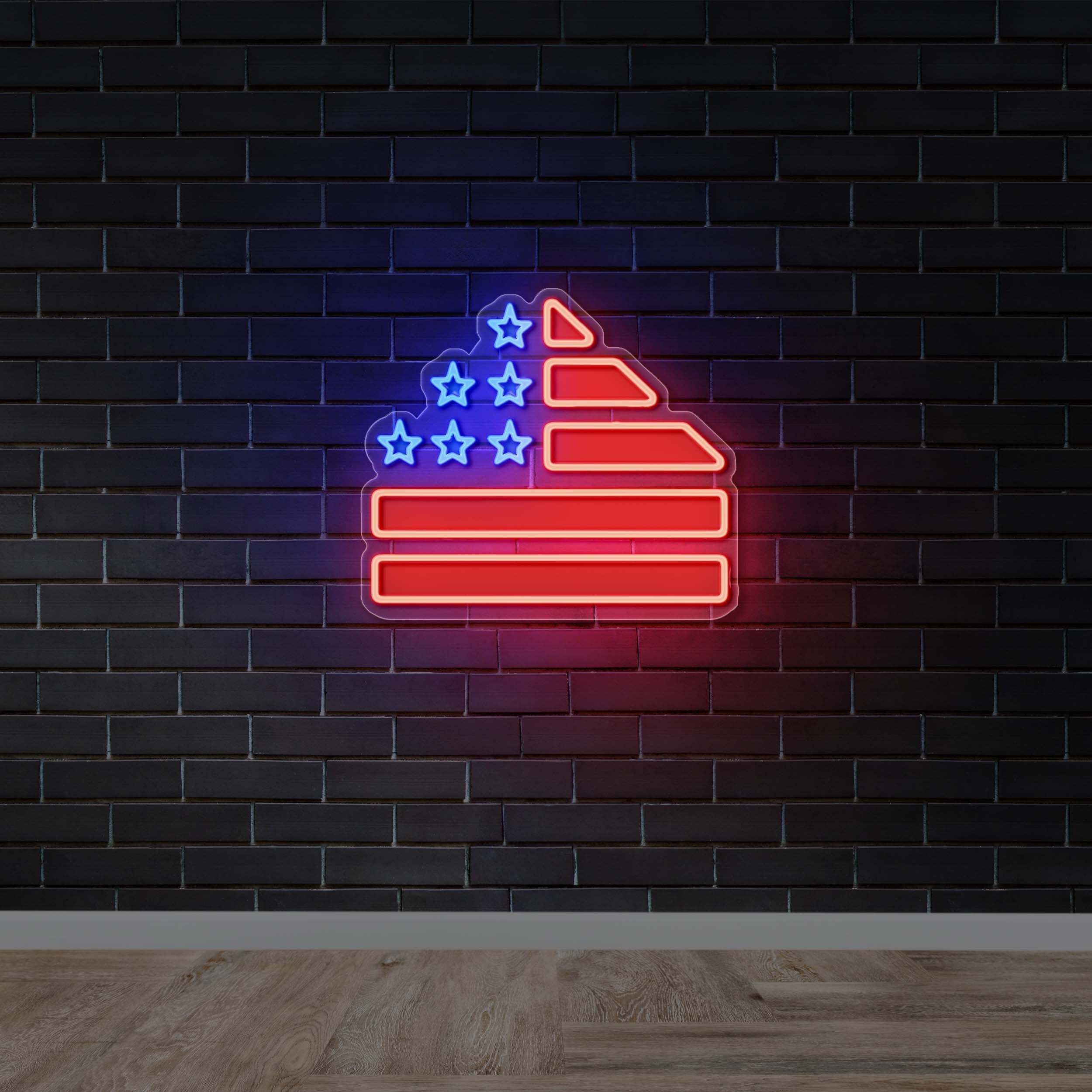 Stars and Stripes -  Premium Neon Artwork