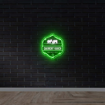 Oakmont Ranch – Premium Neon Artwork