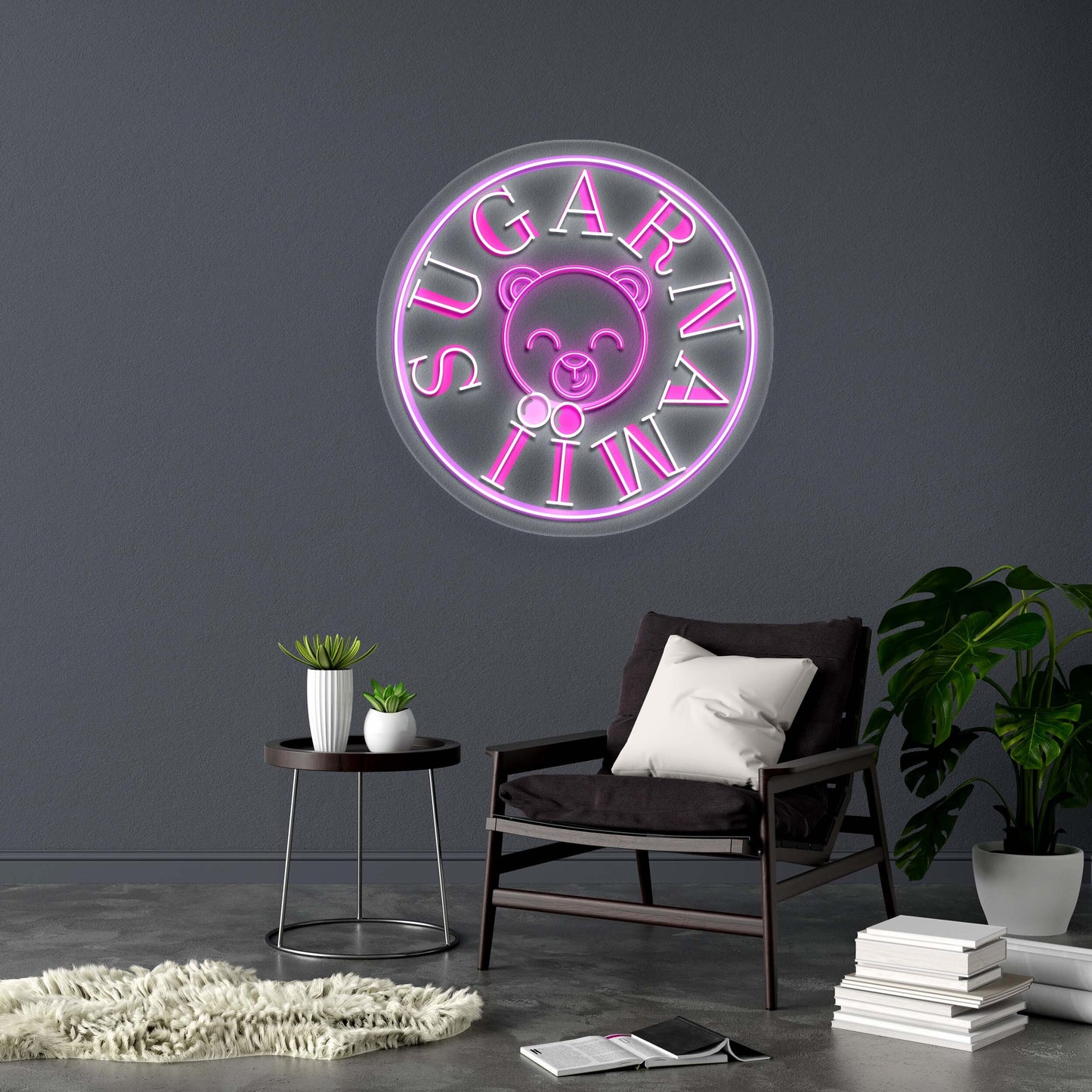 SUGARNAMII - Premium Neon Artwork