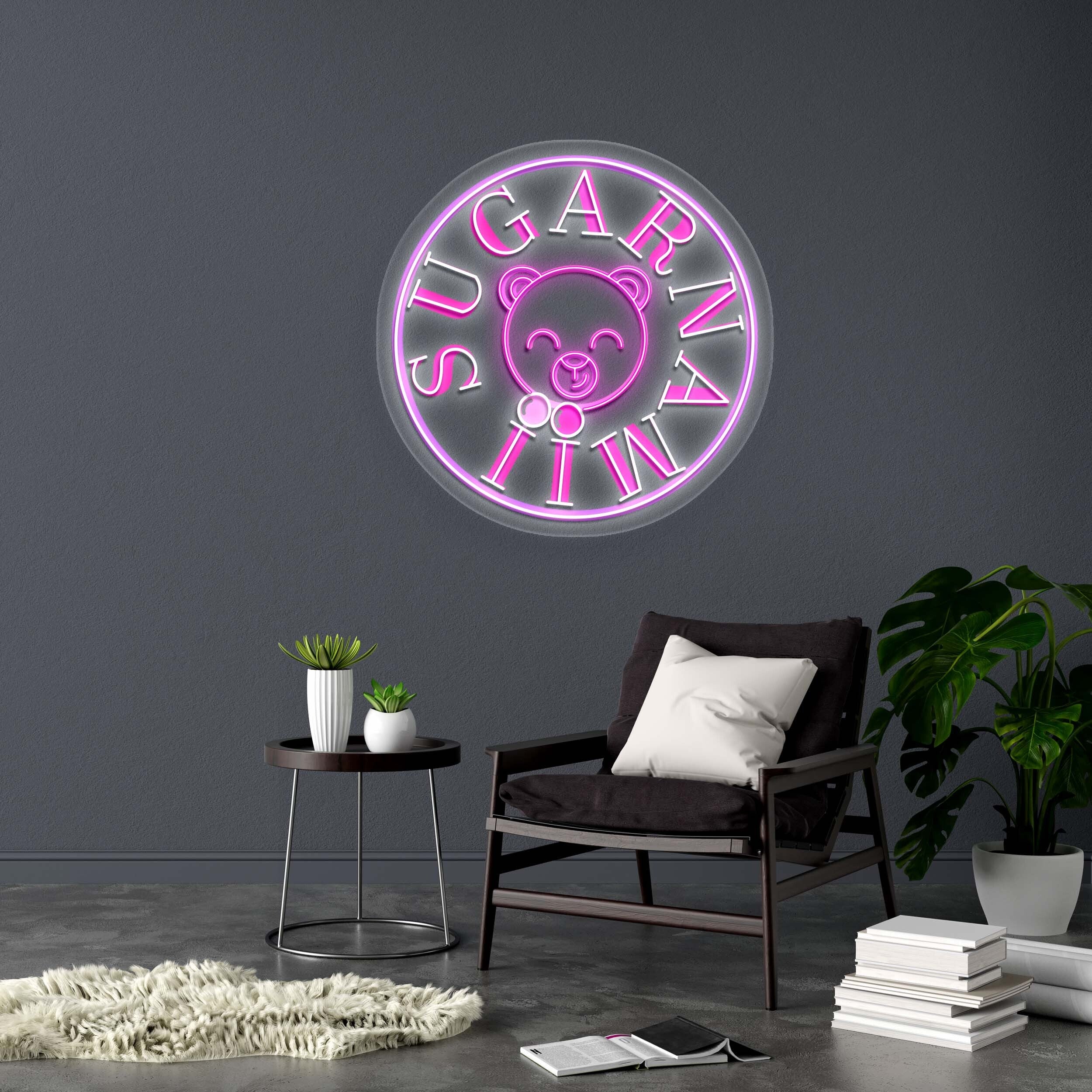 SUGARNAMII - Premium Neon Artwork