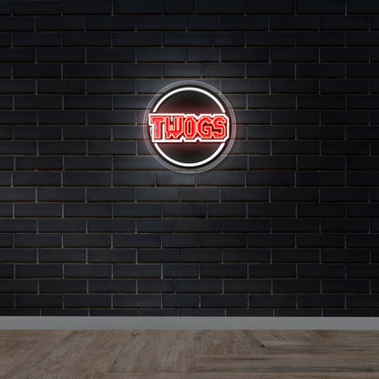TWOGS - Premium Neon Artwork