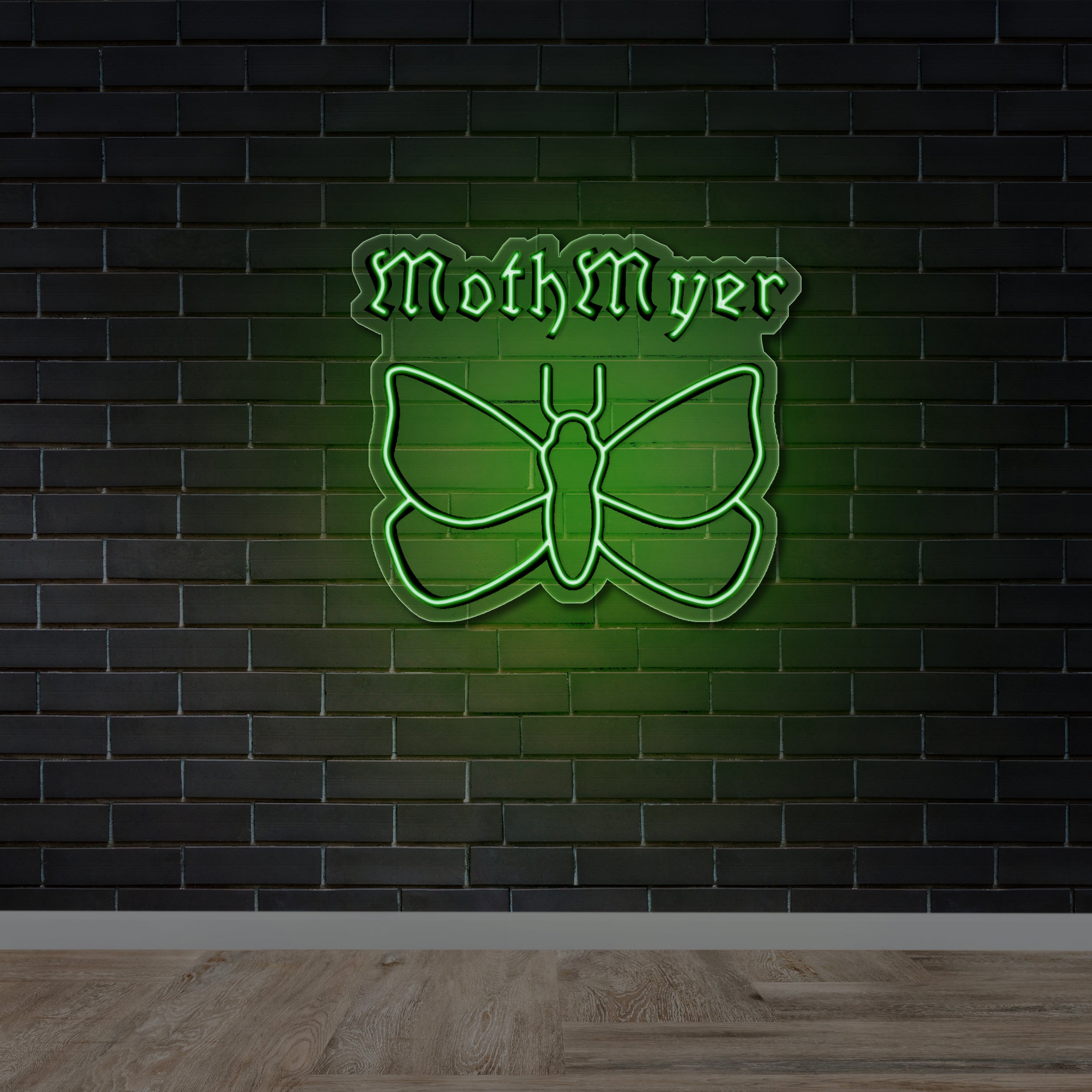 Moth Myer - Premium Neon Artwork