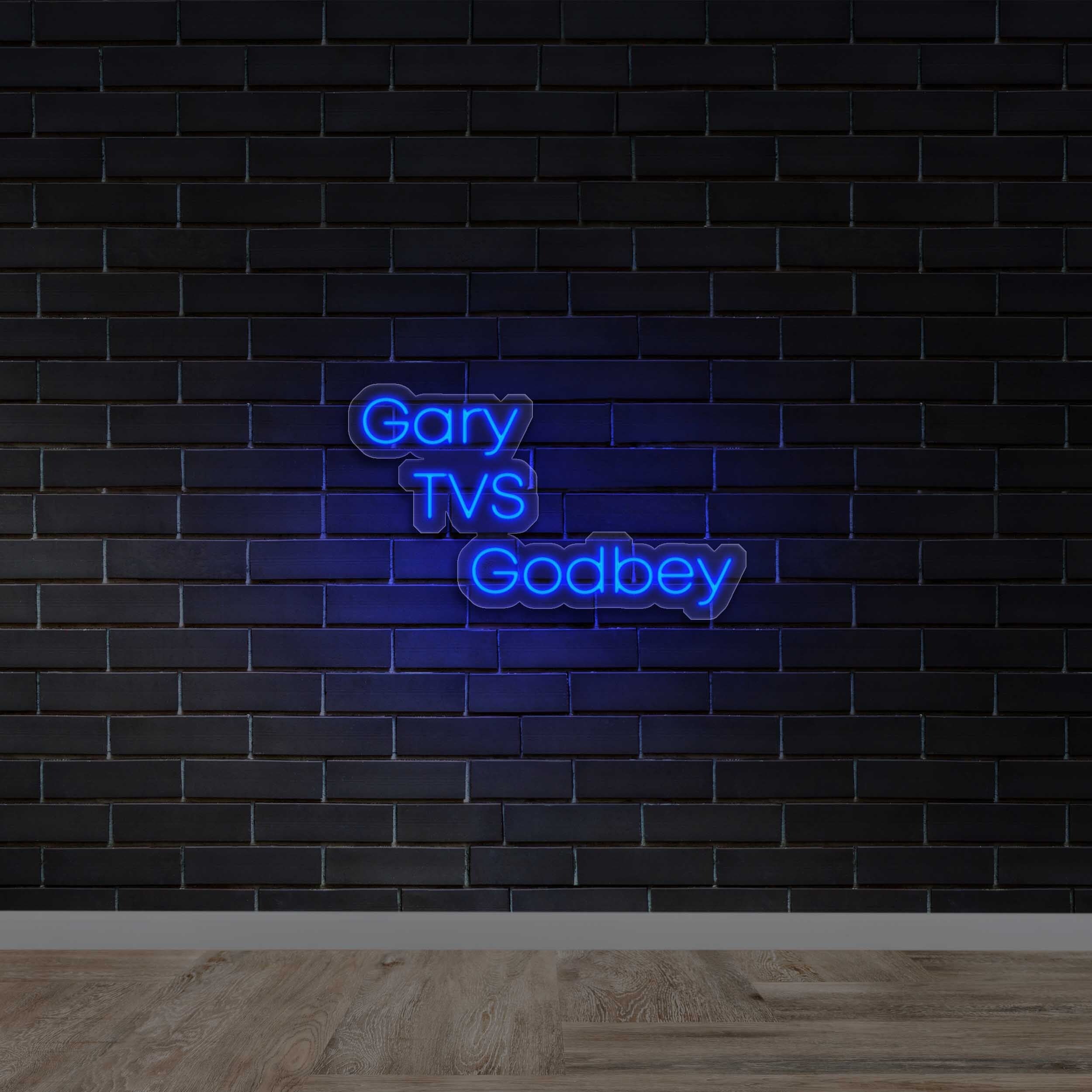 GARY TVS GODBEY - Premium Neon Artwork