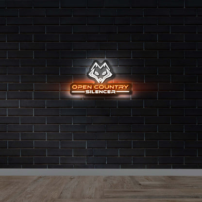 OPEN COUNTRY SILENCER - Premium Neon Artwork